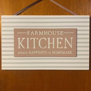 Kitchen sign